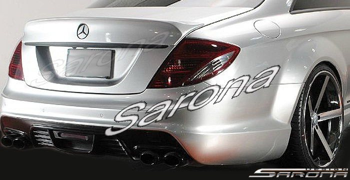 Custom Mercedes CL  Coupe Rear Bumper (2007 - 2013) - $890.00 (Part #MB-081-RB)